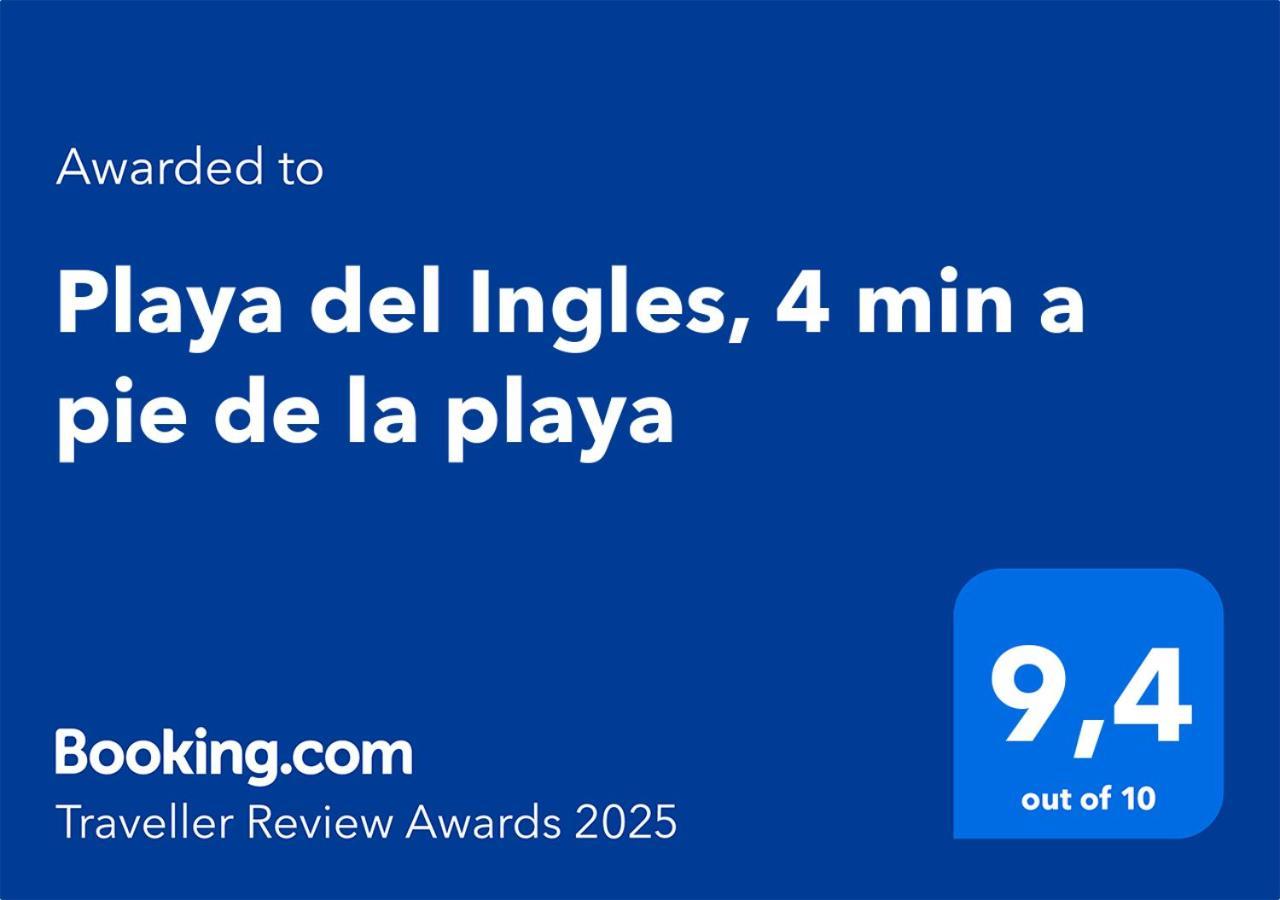 Playa Del Ingles, 4 Min A Pie De La Playa Lägenhet Maspalomas  Exteriör bild